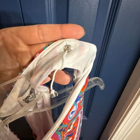 Anne Klein Paisley Print Sleeveless Slip Dress Size 6 NWT - Picture 8 of 8